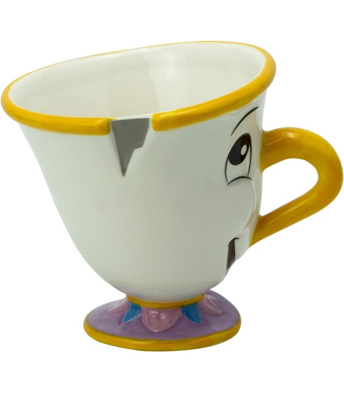 ABYSTYLE DISNEY TAZA 3D LA BELLA Y LA BESTIA CHIP - CAPACIDAD 250ML