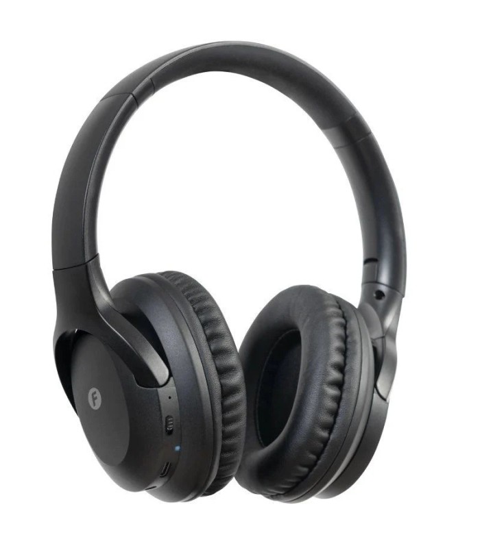 AURICULARES INALAMBRICOS FONESTAR AURIS-BT NEGROS - BLUETOOTH - MICROFONO - CABLE JACK 3,5