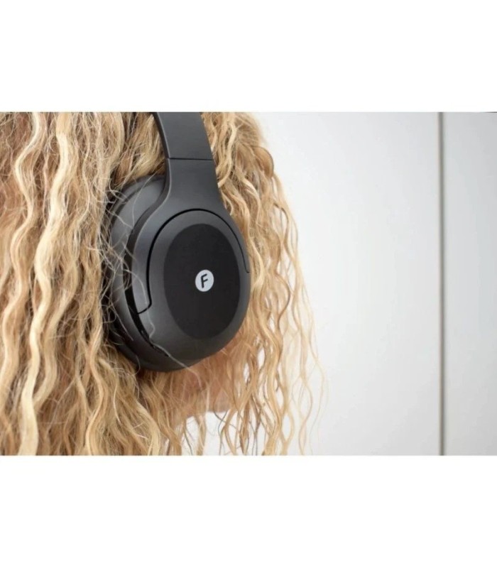 AURICULARES INALAMBRICOS FONESTAR AURIS-BT NEGROS - BLUETOOTH - MICROFONO - CABLE JACK 3,5