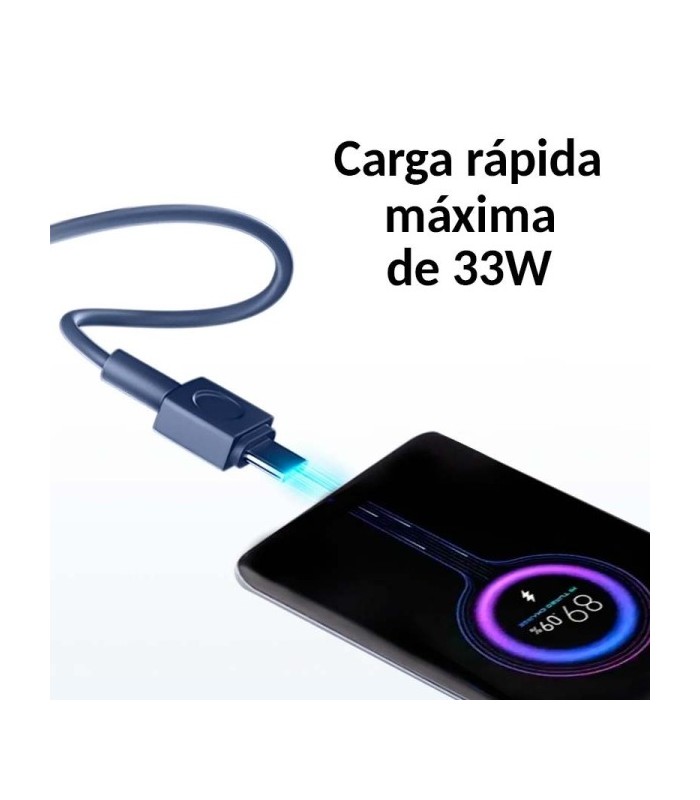 BATERIA EXTERNA - POWER BANK 20000 mAh XIAOMI AZUL OSCURA - CARGA RAPIDA 33W