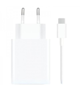 CARGADOR DE PARED COMBO UNIVERSAL XIAOMI 67W + CABLE - CARGADOR USB-A - CABLE USB-C