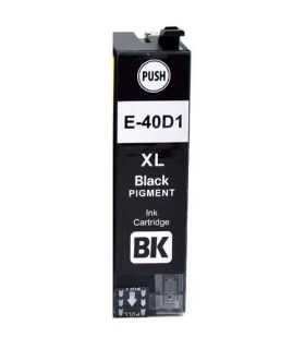 CARTUCHO TINTA PIGMENTADA EPSON COMPATIBLE T40D1 NEGRO C13T40D140-C13T40C140 66ml