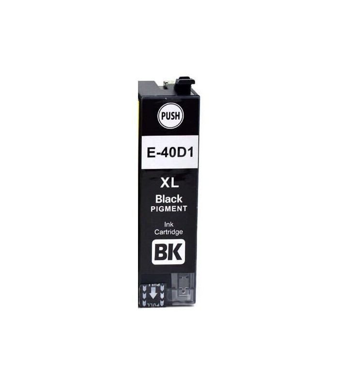 CARTUCHO TINTA PIGMENTADA EPSON COMPATIBLE T40D1 NEGRO C13T40D140-C13T40C140 66ml 