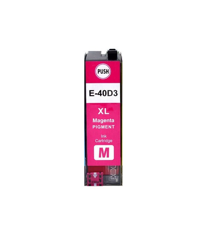 CARTUCHO TINTA PIGMENTADA EPSON COMPATIBLE T40D3 MAGENTA C13T40D340-C13T40C340 56ml 