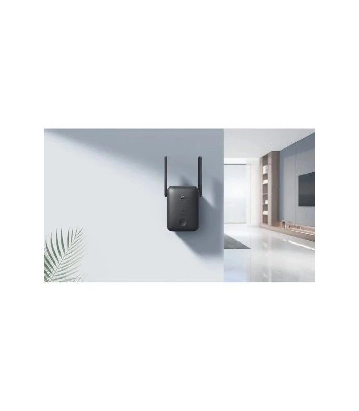 REPETIDOR WIFI XIAOMI MI RANGE EXTENDER AC1200 NEGRO - DOBLE BLANDA - HASTA 1 200MBPS