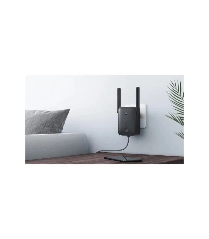 REPETIDOR WIFI XIAOMI MI RANGE EXTENDER AC1200 NEGRO - DOBLE BLANDA - HASTA 1 200MBPS