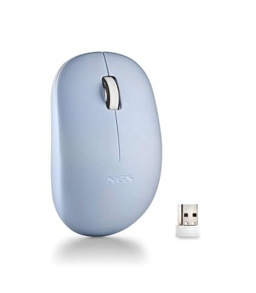 RATON OPTICO INALAMBRICO NGS FOG PRO AZUL - TECLAS SILENCIOSAS - USO AMBIDIESTRO