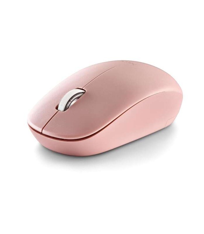 RATON OPTICO INALAMBRICO NGS FOG PRO ROSA - TECLAS SILENCIOSAS - USO AMBIDIESTRO