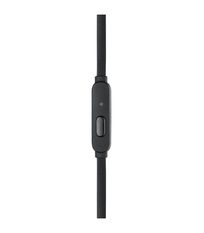 AURICULARES JBL TUNE T205 NEGROS - PURE BASS - DRIVERS 12 5MM - CABLE PLANO - MANOS LIBRES