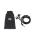 AURICULARES JBL TUNE T205 NEGROS - PURE BASS - DRIVERS 12 5MM - CABLE PLANO - MANOS LIBRES