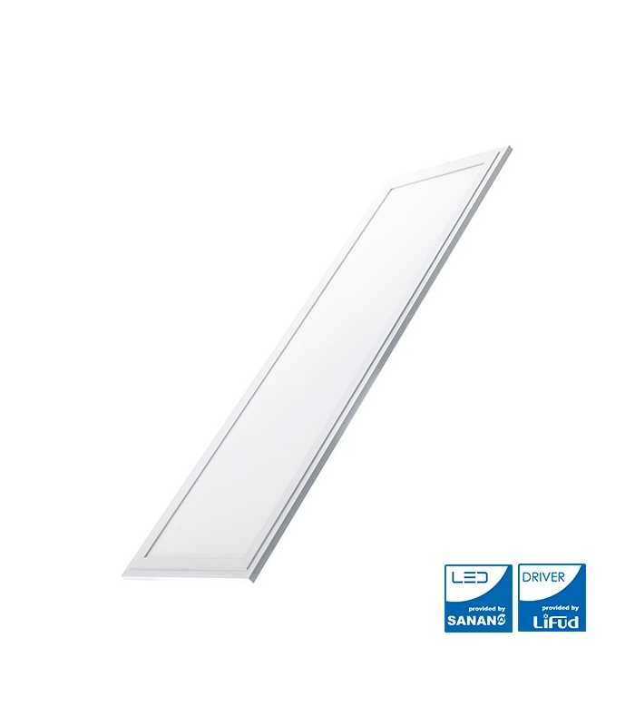 PANEL BM LED RECTANGULAR SERIE BURE 40W 120x30 LUZ BLANCA 6000K-6500K 4000 LUMENES