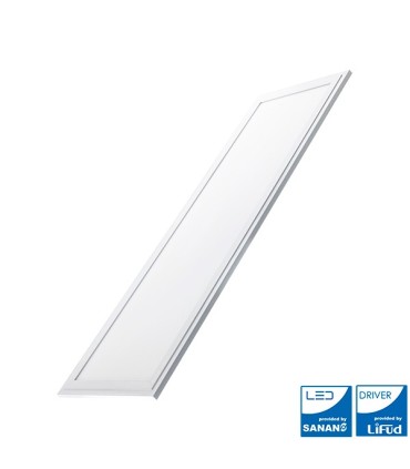 PANEL BM LED RECTANGULAR SERIE BURE 40W 120x30 LUZ BLANCA 6000K-6500K 4000 LUMENES