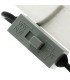 PLAFON BM LED CUADRADO 25W MARCO PLATA CCT 2500 LUMENES