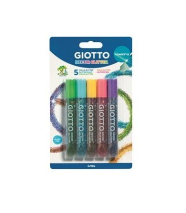 COLA DECOR GLITTER CONFETTIS GIOTTO