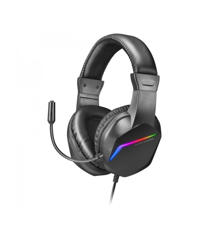 PACK 4 EN 1 MARS GAMING MCP-RGB3 - TECLADO + RATON + ALFOMBRILLA + AURICULARES