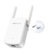 REPETIDOR WIFI MERCUSYS AC1200 BLANCO - DOBLE BLANDA - HASTA 1200Mbps - 2 ANTENAS EXTERNAS