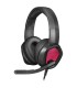 AURICULARES GAMING CON MICROFONO MARS GAMING MH320 NEGROS - ILUMINACION RGB - JACK 3 5mm