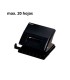 TALADRO DEQUA PLASTICO 20 HOJAS NEGRO