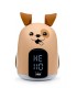 RELOJ DESPERTADOR TACTIL BIGBEN KIDS PERRITO MARRON - TACTIL - LUZ NOCTURNA