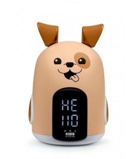 RELOJ DESPERTADOR TACTIL BIGBEN KIDS PERRITO MARRON - TACTIL - LUZ NOCTURNA