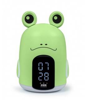RELOJ DESPERTADOR TACTIL BIGBEN KIDS RANITA VERDE - TACTIL - LUZ NOCTURNA