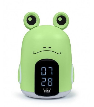 RELOJ DESPERTADOR TACTIL BIGBEN KIDS RANITA VERDE - TACTIL - LUZ NOCTURNA