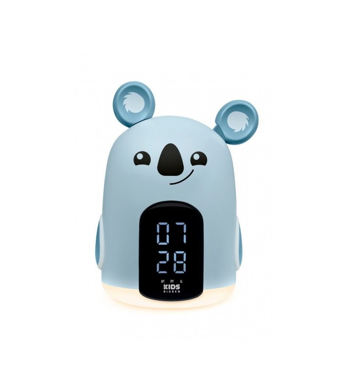 RELOJ DESPERTADOR TACTIL BIGBEN KIDS KOALA AZUL - TACTIL - LUZ NOCTURNA
