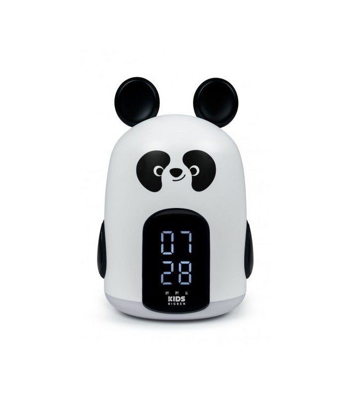 RELOJ DESPERTADOR TACTIL BIGBEN KIDS PANDA BLANCO - TACTIL - LUZ NOCTURNA