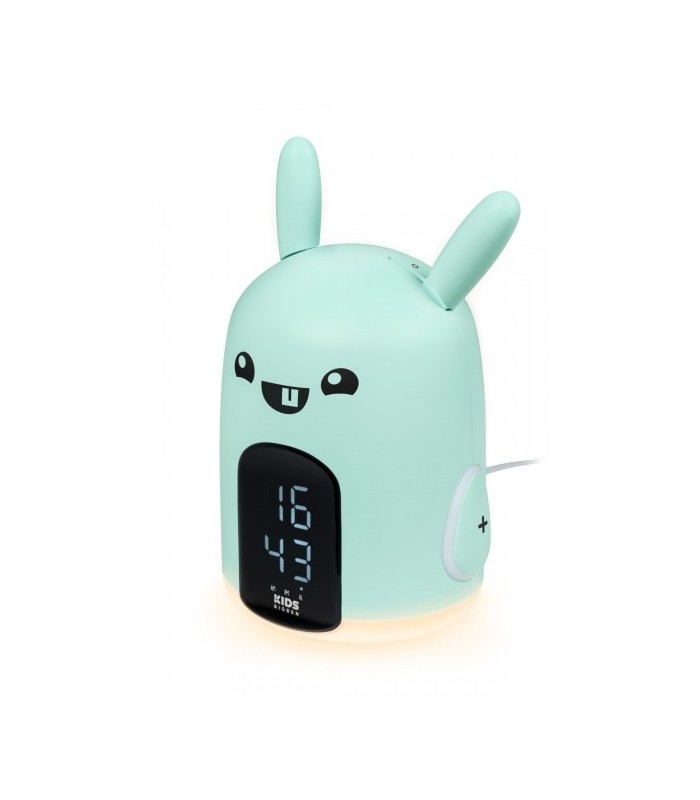 RELOJ DESPERTADOR TACTIL BIGBEN KIDS CONEJO AZUL - TACTIL - LUZ NOCTURNA