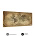 ALFOMBRILLA DE ESCRITORIO MAPA DEL MUNDO VINTAGE SUBBLIM 900x400x3mm - BASE ANTIDESLIZANTE