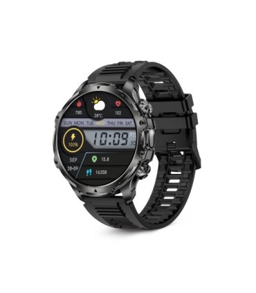 RELOJ SMARTWACH KSIX VENTURE NEGRO - PANTALLA AMOLED 1,85" - LLAMADAS BLUETOOTH - 700 mAh