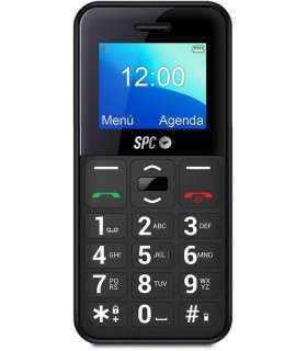 TELEFONO MOVIL SPC FORTUNE 2 POCKET NEGRO - BATERIA 1 200MAH - RADIO FM - BOTON SOS