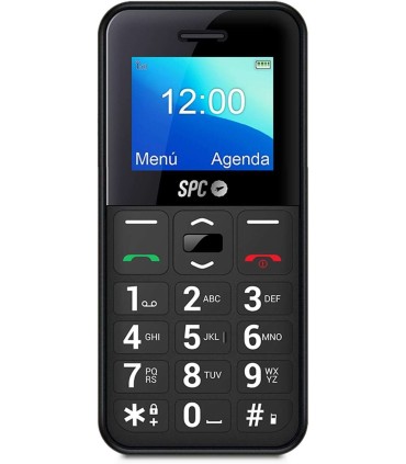 TELEFONO MOVIL SPC FORTUNE 2 POCKET NEGRO - BATERIA 1 200MAH - RADIO FM - BOTON SOS