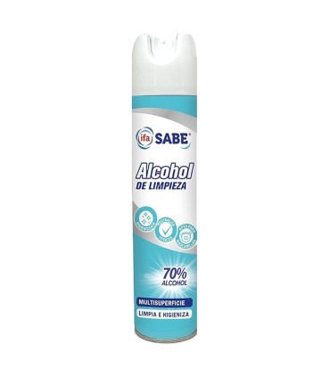 ALCOHOL DE LIMPIEZA EN SPRAY IFA SABE - 70% ALCOHOL - 300ML