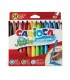 ROTULADORES CARIOCA JUMBO PACK 24 UNIDADES - TINTA SUPERLAVABLE - TAPA VENTILADA