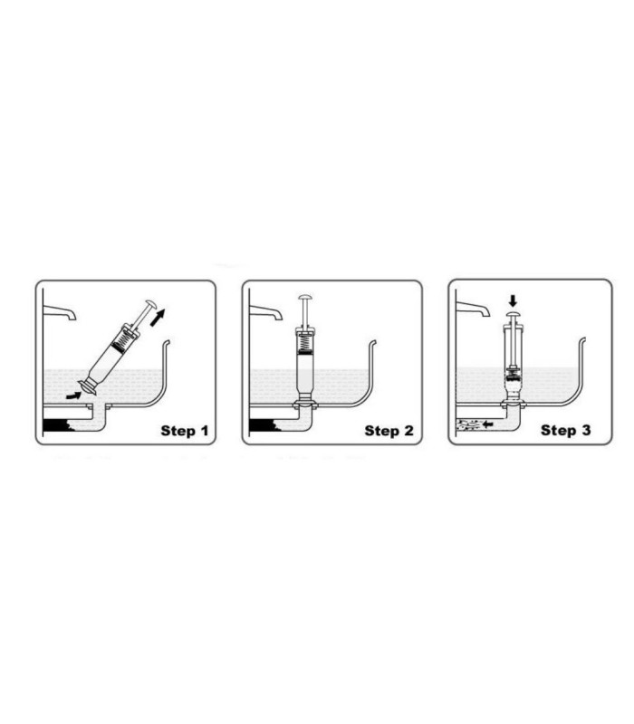 DESATASCADOR NEUMATICO GSC EVOLUTION   IDEAL PARA BAÑOS, LAVABOS, BAÑERAS, FREGADEROS
