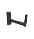 SOPORTES DE PARED AUDIBAX NEO 40 NEGRO PARA ALTAVOCES - PESO HASTA 35 kg - VASO 35mm