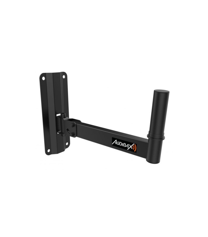 SOPORTES DE PARED AUDIBAX NEO 40 NEGRO PARA ALTAVOCES - PESO HASTA 35 kg - VASO 35mm