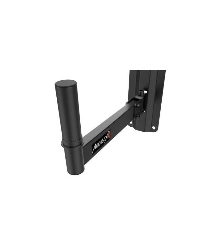 SOPORTES DE PARED AUDIBAX NEO 40 NEGRO PARA ALTAVOCES - PESO HASTA 35 kg - VASO 35mm