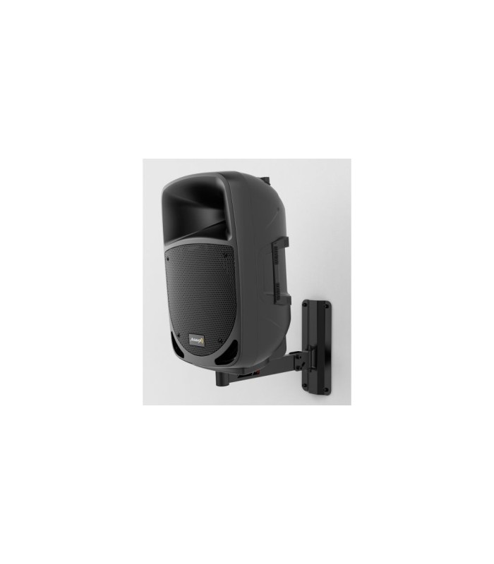 SOPORTES DE PARED AUDIBAX NEO 40 NEGRO PARA ALTAVOCES - PESO HASTA 35 kg - VASO 35mm