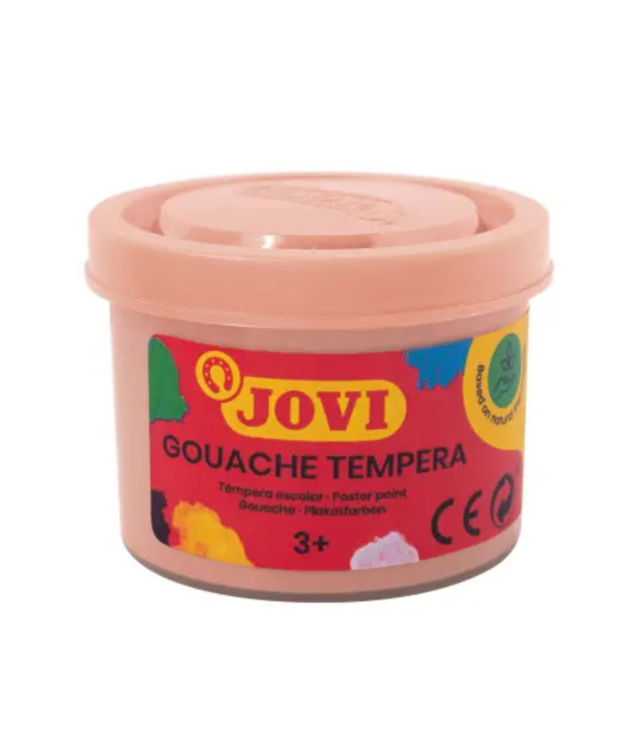 TEMPERA ESCOLAR JOVI CARNE 35ml -  USO CON PINCEL, RODILLO O ESPATULA