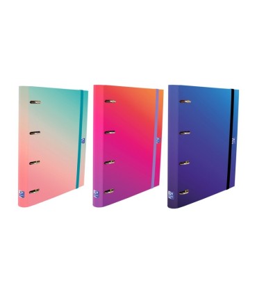 ARCHIVADOR OXFORD EUROBINDER GRADIENT A4+ CON RECAMBIO 5x5mm