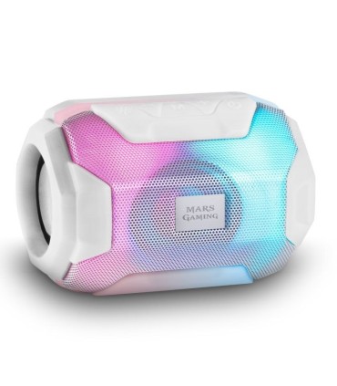 ALTAVOZ CON BLUETOOTH MARS GAMING MSBAXP BLANCO - 10W