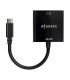CONVERSOR HDMI 4K 30Hz AISENS NEGRO - USB TIPO-C MACHO A HDMI HEMBRA - 15cm
