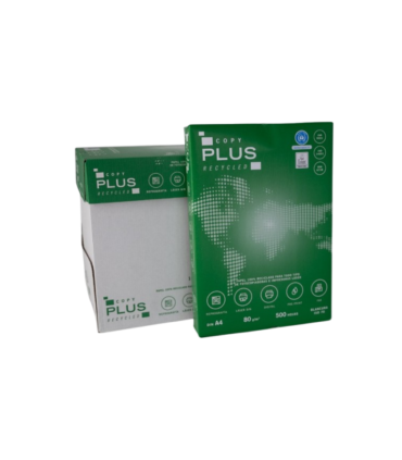 PAQUETE PAPEL A4 COPYPLUS RECICLADO 80gr  500 HOJAS