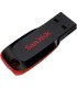PENDRIVE SANDISK CRUZER BLADE MEMORIA USB 2 0 64GB - SIN TAPA - COLOR NEGRO Y ROJO
