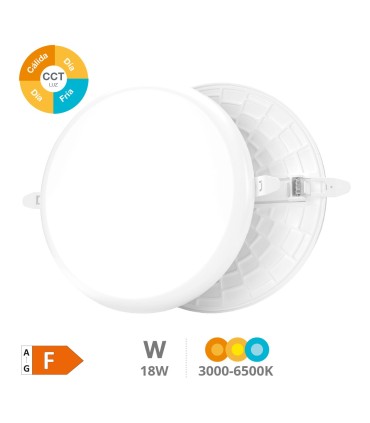 DOWNLIGHT LED LARISSA EMPOTRAMIENTO REGULABLE 18W 3000-4000-6500K