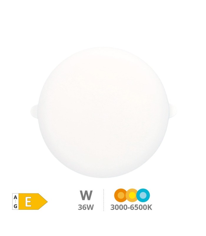 DOWNLIGHT LED LARISSA EMPOTRAMIENTO REGULABLE 36W 3000-4000-6500K