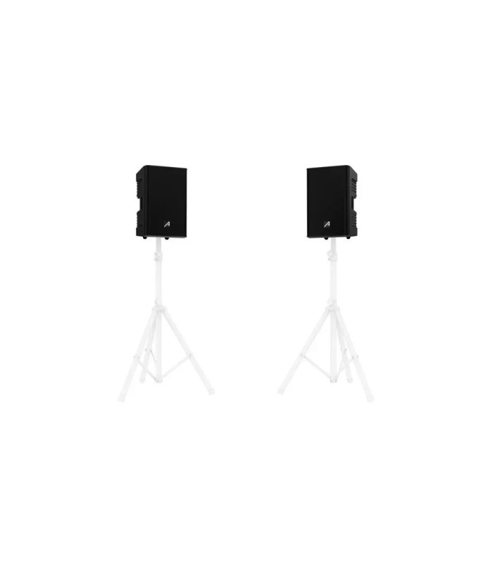 SET 2 ALTAVOCES AUDIBAX FREEPORT 215 15" 400W + 400W RMS - UBS-SD-BLUETOOTH-TWS