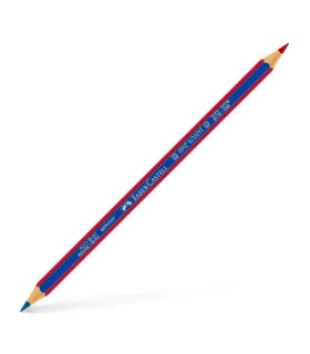 LAPIZ FINO BICOLOR HEXAGONAL FABER-CASTELL - ECOLOGICO - RESISTENTE A LA ROTURA